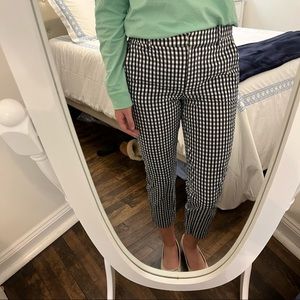 J. Crew Factory Gingham Pants